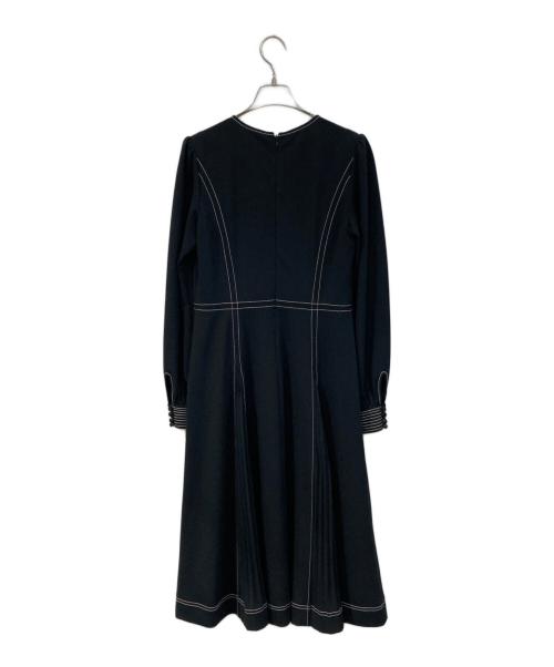 TORY BURCH（トリーバーチ）TORY BURCH (トリーバーチ) ステッチワンピース ブラック サイズ:SIZE Sの古着・服飾アイテム