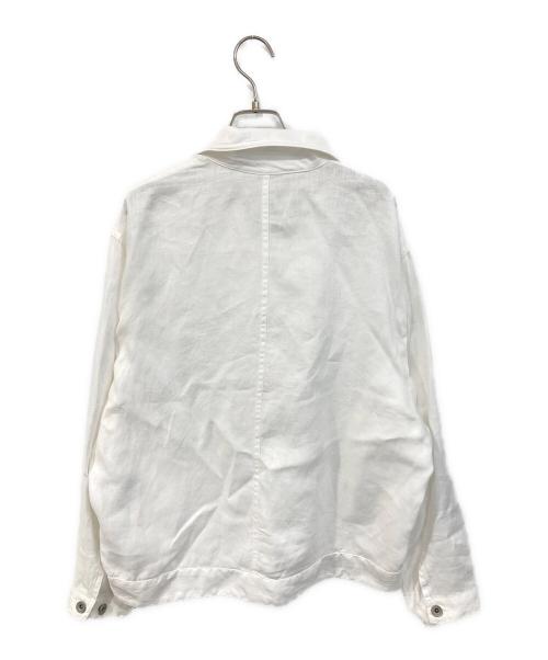 MUSE de Deuxieme Classe（ミューズ ドゥーズィエム クラス）MUSE de Deuxieme Classe (ミューズ ドゥーズィエム クラス) OGLINEN G/オージーリネン ジー ジャケット ホワイト サイズ:SIZE Freeの古着・服飾アイテム