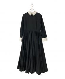 foufou（フーフー）の古着「THE DRESS ワンピース/ザ　ドレスワンピース」｜ブラック
