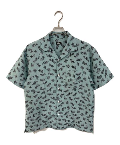 THE NORTH FACE（ザ ノース フェイス）THE NORTH FACE (ザ ノース フェイス) S/S Climbing Summer Shirt/ショートスリーブ クライミング サマー シャツ ブルー サイズ:XLの古着・服飾アイテム