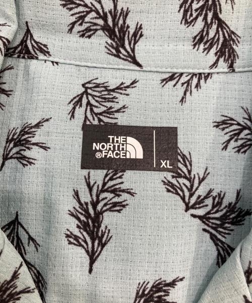 THE NORTH FACE（ザ ノース フェイス）THE NORTH FACE (ザ ノース フェイス) S/S Climbing Summer Shirt/ショートスリーブ クライミング サマー シャツ ブルー サイズ:XLの古着・服飾アイテム