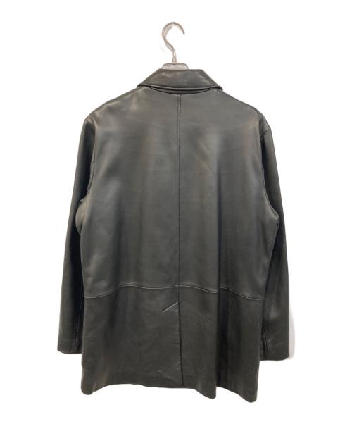 BANANA REPUBLIC（バナナリパブリック）BANANA REPUBLIC (バナナリパブリック) レザーコート ブラック サイズ:SIZE Mの古着・服飾アイテム