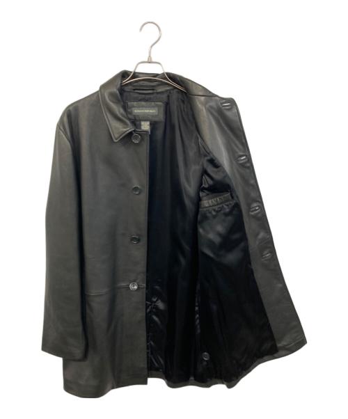 BANANA REPUBLIC（バナナリパブリック）BANANA REPUBLIC (バナナリパブリック) レザーコート ブラック サイズ:SIZE Mの古着・服飾アイテム