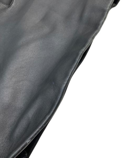 BANANA REPUBLIC（バナナリパブリック）BANANA REPUBLIC (バナナリパブリック) レザーコート ブラック サイズ:SIZE Mの古着・服飾アイテム
