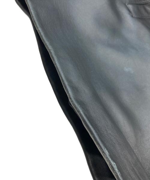 BANANA REPUBLIC（バナナリパブリック）BANANA REPUBLIC (バナナリパブリック) レザーコート ブラック サイズ:SIZE Mの古着・服飾アイテム