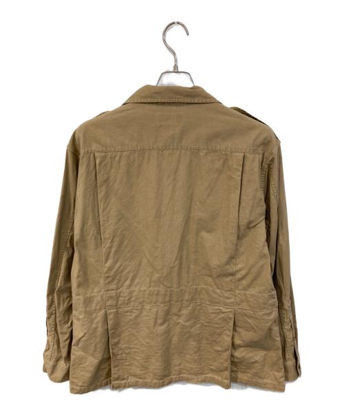 POLO RALPH LAUREN（ポロ・ラルフローレン）POLO RALPH LAUREN (ポロ・ラルフローレン) Dobby Utility Overshirt/ドビー・ユーティリティ・オーバーシャツ ベージュ サイズ:SIZE Mの古着・服飾アイテム
