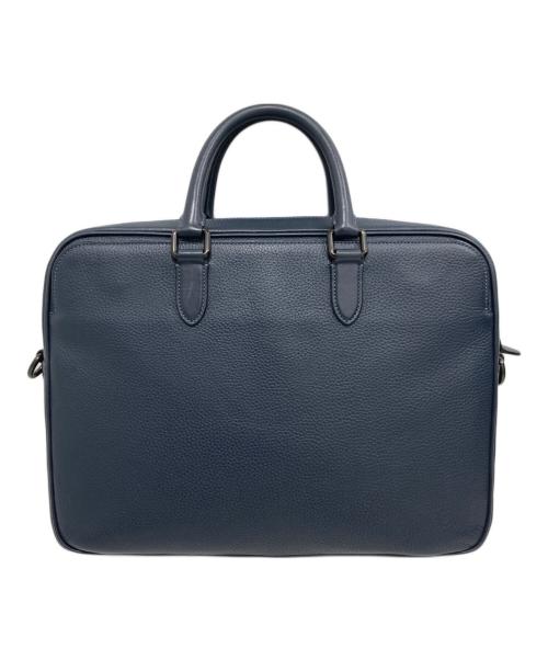 COACH（コーチ）COACH (コーチ) Gotham Leather Briefcase/ゴッサム・レザー・ブリーフケース ネイビーの古着・服飾アイテム