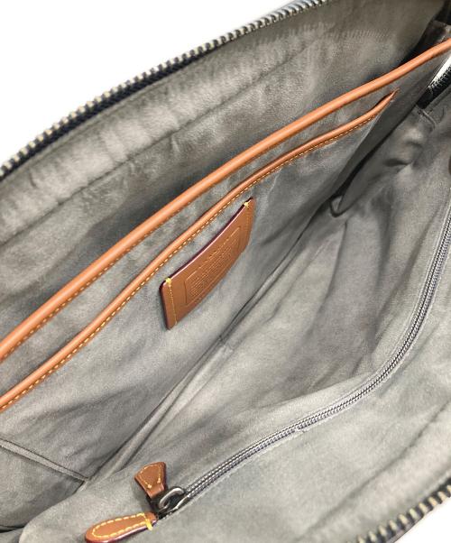 COACH（コーチ）COACH (コーチ) Gotham Leather Briefcase/ゴッサム・レザー・ブリーフケース ネイビーの古着・服飾アイテム