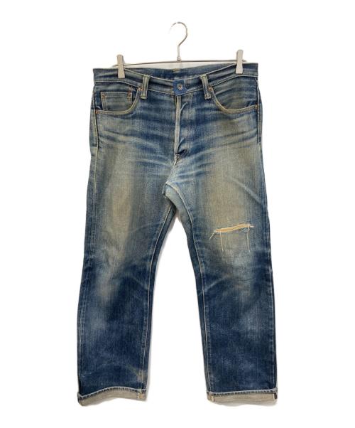 IRON HEART（アイアンハート）IRON HEART (アイアンハート) 21oz EXTRA HEAVY DENIM/21オンス エクストラ ヘビー デニム インディゴ サイズ:不明の古着・服飾アイテム
