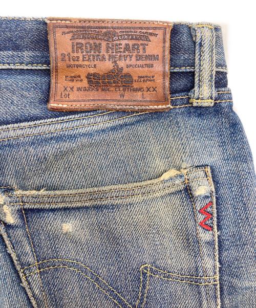 IRON HEART（アイアンハート）IRON HEART (アイアンハート) 21oz EXTRA HEAVY DENIM/21オンス エクストラ ヘビー デニム インディゴ サイズ:不明の古着・服飾アイテム