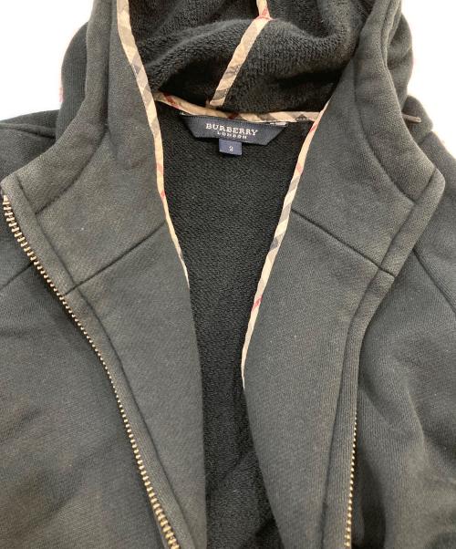 BURBERRY LONDON（バーバリーロンドン）BURBERRY LONDON (バーバリーロンドン) ジップパーカー ブラック サイズ:SIZE Sの古着・服飾アイテム