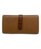 LOEWEロエベ）の古着「アナグラム バーティカルウォレット」｜ブラウン