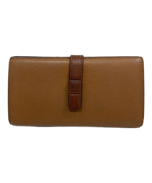 LOEWE（ロエベ）LOEWE (ロエベ) アナグラム バーティカルウォレット ブラウンの古着・服飾アイテム