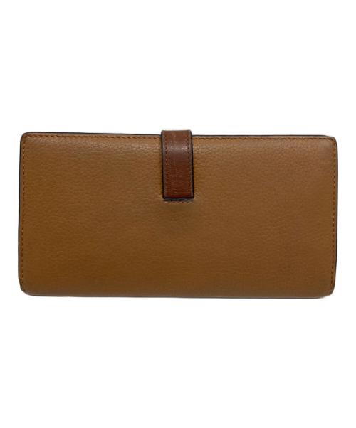 LOEWE（ロエベ）LOEWE (ロエベ) アナグラム バーティカルウォレット ブラウンの古着・服飾アイテム