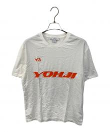 Y-3（ワイスリー）の古着「GRAPHIC SS TEE/グラフィック・ショートスリーブ・ティー」｜ホワイト