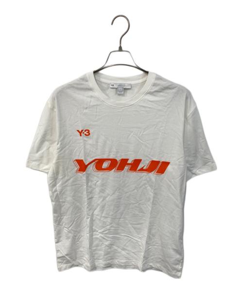Y-3（ワイスリー）Y-3 (ワイスリー) GRAPHIC SS TEE/グラフィック・ショートスリーブ・ティー ホワイト サイズ:SIZE Lの古着・服飾アイテム