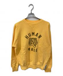 HUMAN MADE（ヒューマンメイド）の古着「TSURIAMI SWEATSHIRT/ツリアミスウェットシャツ」｜オレンジ