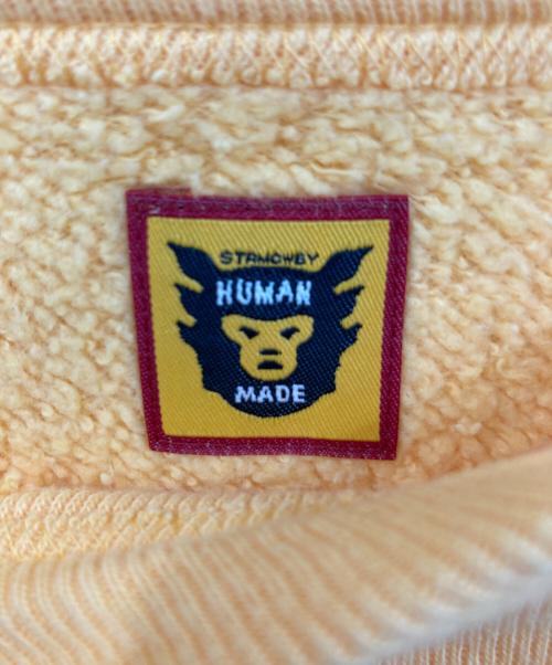 HUMAN MADE（ヒューマンメイド）HUMAN MADE (ヒューマンメイド) TSURIAMI SWEATSHIRT/ツリアミスウェットシャツ オレンジ サイズ:SIZE XLの古着・服飾アイテム