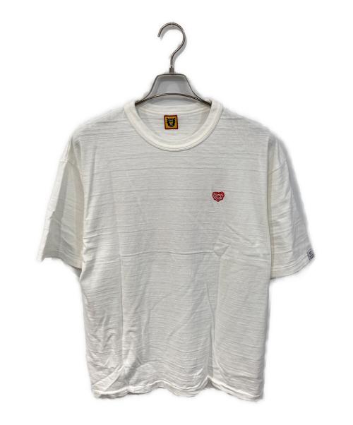 HUMAN MADE（ヒューマンメイド）HUMAN MADE (ヒューマンメイド) MADE Heart Badge T ホワイト サイズ:2XLの古着・服飾アイテム