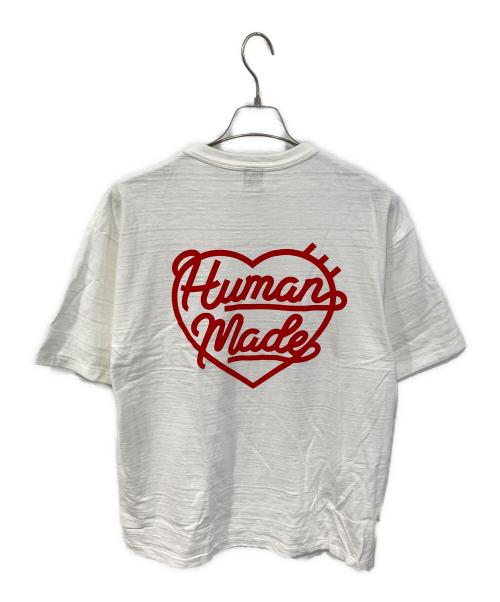 HUMAN MADE（ヒューマンメイド）HUMAN MADE (ヒューマンメイド) MADE Heart Badge T ホワイト サイズ:2XLの古着・服飾アイテム