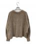 journal standard L'essage (ジャーナルスタンダード レサージュ) FOX CASHMERE/フォックス カシミヤ　 Vネックカーディガン ベージュ サイズ:なし：10000円