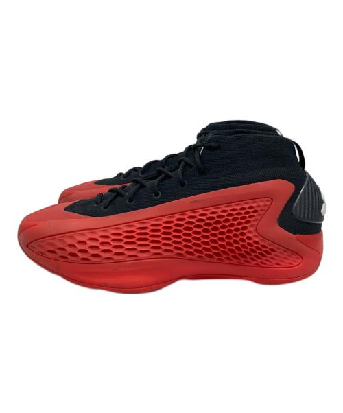 adidas（アディダス）adidas (アディダス) Anthony Edwards 1/アンソニー・エドワーズ ワン ブラック×レッド サイズ:SIZE 27の古着・服飾アイテム