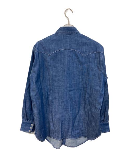 LEVI'S VINTAGE CLOTHING（リーバイス ビンテージ クロージング）LEVI'S VINTAGE CLOTHING (リーバイス ビンテージ クロージング) SHORT HORN WESTERN SHIRT/ショート・ホーン・ウエスタン・シャツ インディゴ サイズ:SIZE Mの古着・服飾アイテム