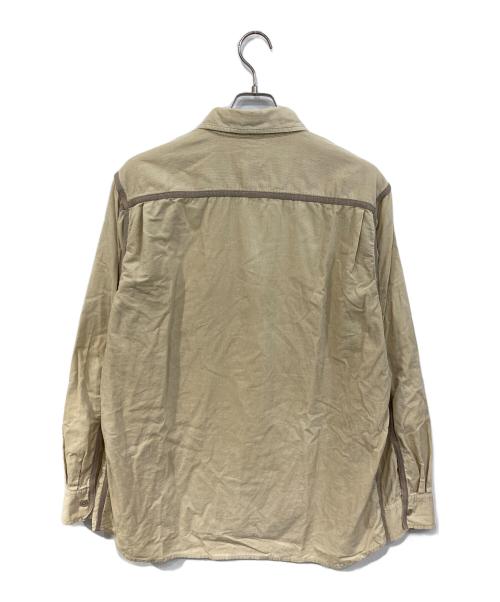stussy（ステューシー）stussy (ステューシー) 90’ｓ コーデュロイシャツ ベージュ サイズ:SIZE XLの古着・服飾アイテム
