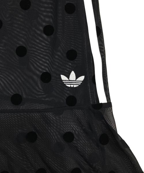adidas（アディダス）adidas (アディダス) シアー 水玉模様スカート ブラック サイズ:SIZE 2XL 未使用品の古着・服飾アイテム