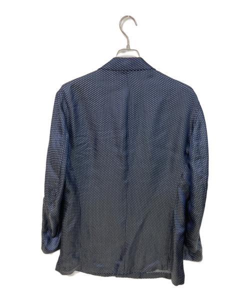 GIORGIO ARMANI（ジョルジオアルマーニ）GIORGIO ARMANI (ジョルジオアルマーニ) ロングテーラードジャケット ネイビー サイズ:44Rの古着・服飾アイテム