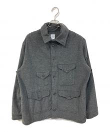 POST O'ALLS（ポストオーバーオールズ）の古着「ウールジャケット」｜グレー