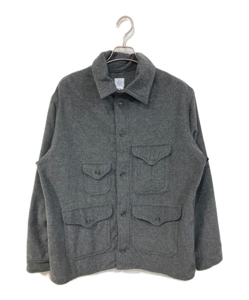 POST O'ALLS（ポストオーバーオールズ）POST O'ALLS (ポストオーバーオールズ) ウールジャケット グレー サイズ:SIZE XLの古着・服飾アイテム