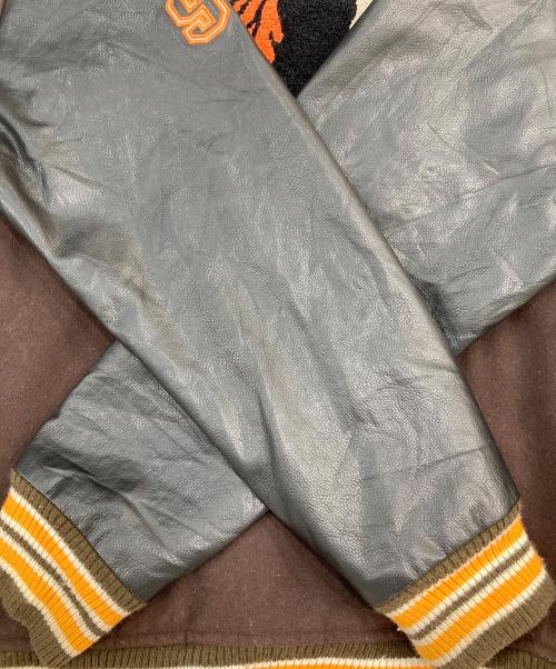CONART（コナート）CONART (コナート) スタジャン ブラウン サイズ:SIZE Lの古着・服飾アイテム