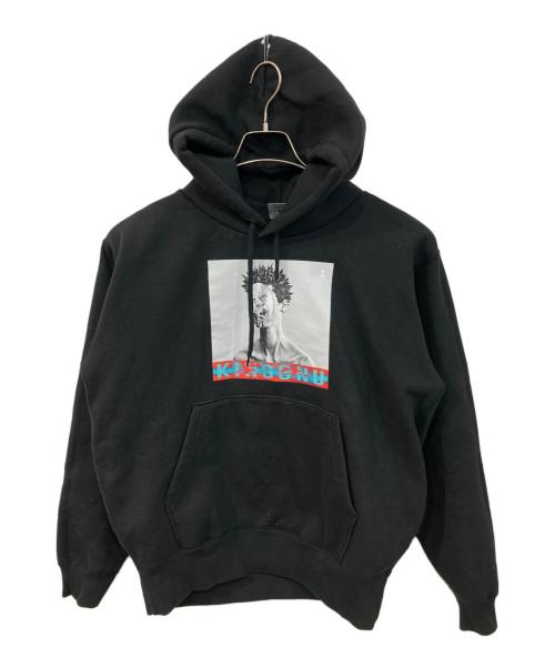 KINGGNU（キングヌー）KINGGNU (キングヌー) 白日プルオーバーパーカー ブラック サイズ:SIZE Mの古着・服飾アイテム