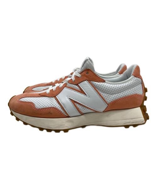 NEW BALANCE（ニューバランス）NEW BALANCE (ニューバランス) 327 Primary Pack スニーカー オレンジ×ホワイト サイズ:27.5の古着・服飾アイテム