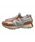 NEW BALANCE (ニューバランス) 327 Primary Pack スニーカー オレンジ×ホワイト サイズ:27.5：6000円