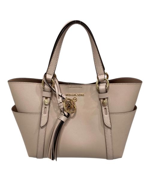 MICHAEL KORS（マイケルコース）MICHAEL KORS (マイケルコース) 2WAYショルダーバッグ ピンクの古着・服飾アイテム