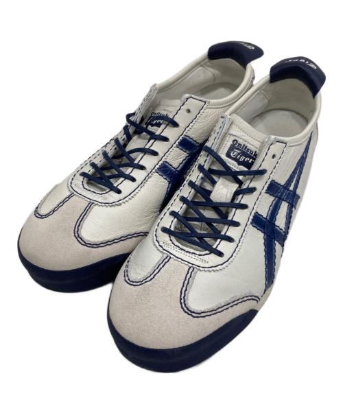 Onitsuka Tiger（オニツカタイガー）Onitsuka Tiger (オニツカタイガー) MEXICO 66 SD PF アイボリー×ブルー サイズ:26の古着・服飾アイテム