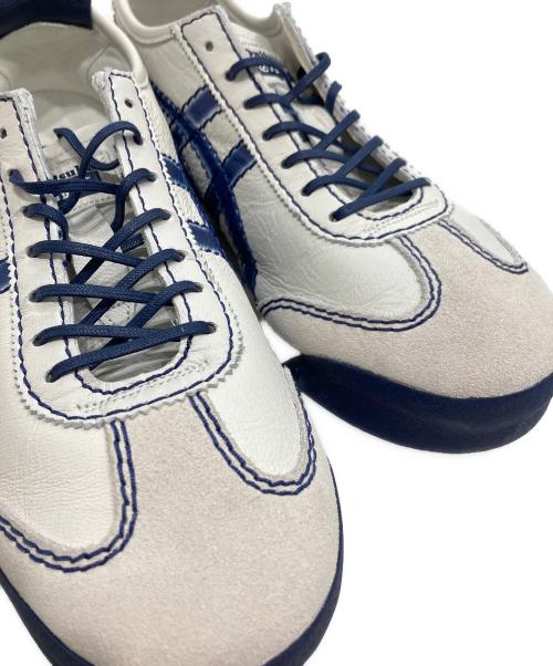 Onitsuka Tiger（オニツカタイガー）Onitsuka Tiger (オニツカタイガー) MEXICO 66 SD PF アイボリー×ブルー サイズ:26の古着・服飾アイテム
