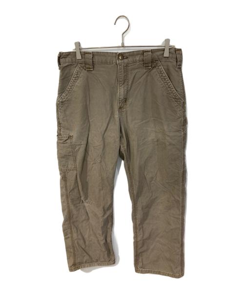 CarHartt（カーハート）CarHartt (カーハート) ペインターパンツ ブラウン サイズ:33×30の古着・服飾アイテム