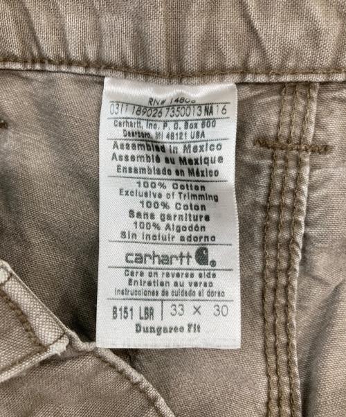CarHartt（カーハート）CarHartt (カーハート) ペインターパンツ ブラウン サイズ:33×30の古着・服飾アイテム
