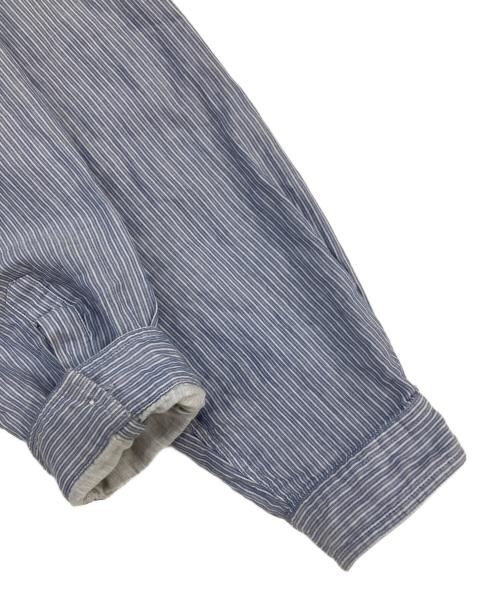 AURALEE（オーラリー）AURALEE (オーラリー) GIZA LIGHT WEIGHT DOUBLE SHIRTS ブルー サイズ:SIZE 3の古着・服飾アイテム