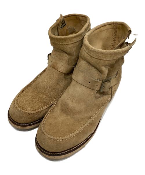 CHIPPEWA（チペワ）CHIPPEWA (チペワ) エンジニアブーツ ベージュ サイズ:SIZE 8 1/2 EEの古着・服飾アイテム