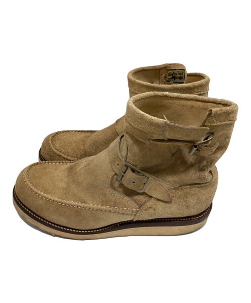 CHIPPEWA（チペワ）CHIPPEWA (チペワ) エンジニアブーツ ベージュ サイズ:SIZE 8 1/2 EEの古着・服飾アイテム