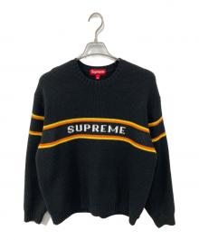SUPREME（シュプリーム）の古着「Chest Stripe Sweater」｜ブラック