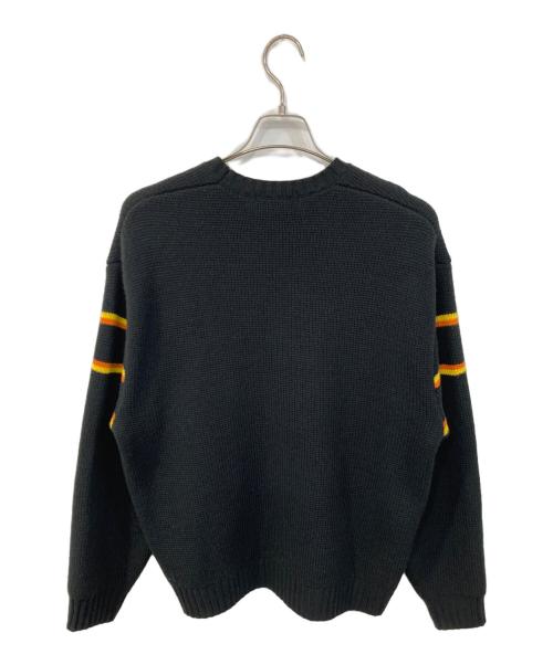 SUPREME（シュプリーム）SUPREME (シュプリーム) Chest Stripe Sweater ブラック サイズ:SIZE Mの古着・服飾アイテム