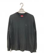 SUPREMEシュプリーム）の古着「Small Box L/S Tee　スモールボックスロングスリーブT」｜ブラック