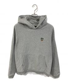 stussy（ステューシー）の古着「プルオーバーパーカー」｜グレー
