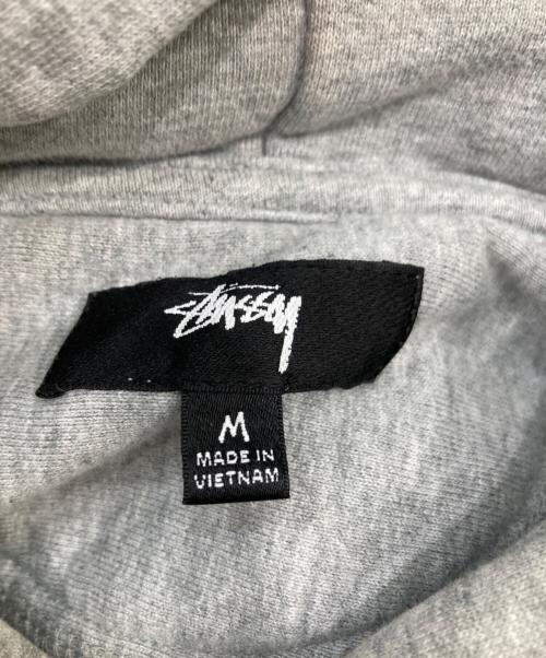 stussy（ステューシー）stussy (ステューシー) プルオーバーパーカー グレー サイズ:SIZE Mの古着・服飾アイテム