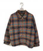 PENDLETON×niko andペンドルトン×ニコアンド）の古着「中綿ブルゾン」｜ブラウン